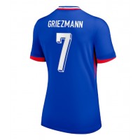 Camiseta Francia Antoine Griezmann #7 Primera Equipación Replica Eurocopa 2024 para mujer mangas cortas